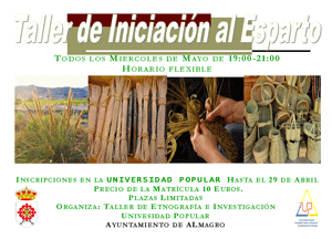 Taller de Esparto