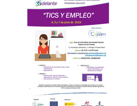 Actividad formativa para mujeres 