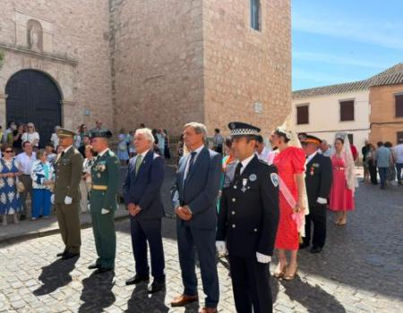 La procesi�n del Corpus Christi llena las calles de Almagro de color y tradici�n