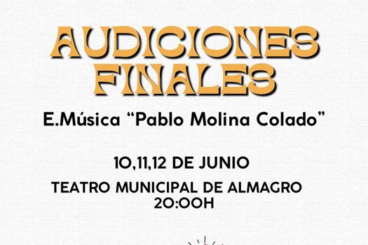 Escuela de M�sica. Audiciones fin de curso en el Teatro