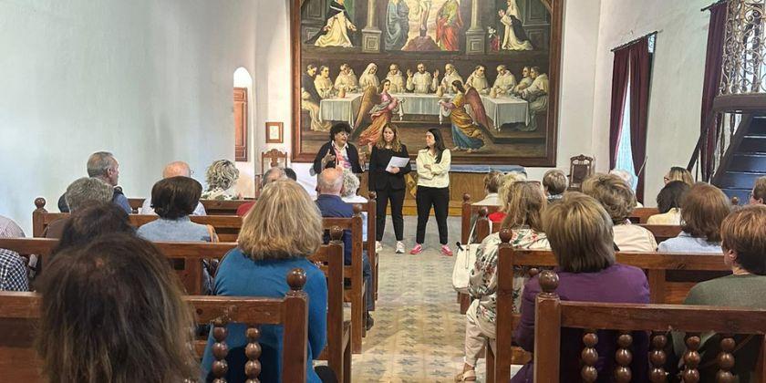 Paseos por el arte de Almagro cierra el curso en un enclave m�gico
