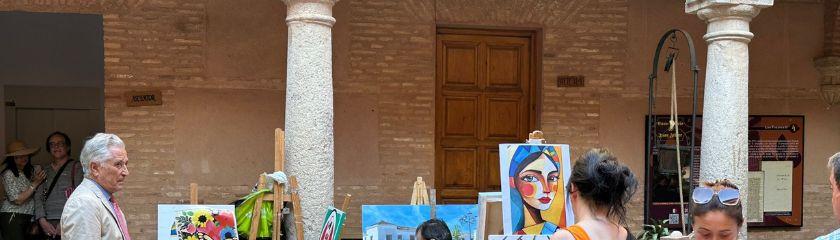 Demostraci�n de los talleres de la Universidad Popular de Almagro