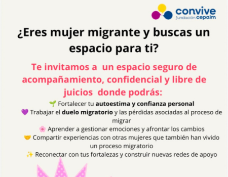 Taller grupo de mujeres mes de octubre