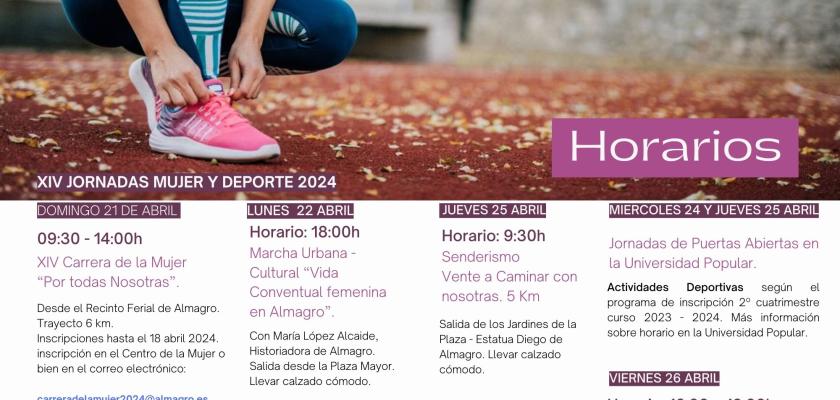 XIV Jornadas Mujer y Deporte