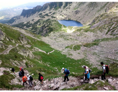 Un grupo de senderistas almagre�os se internan en el descubrimiento de los Parques Nacionales de Polonia en este mes de agosto
