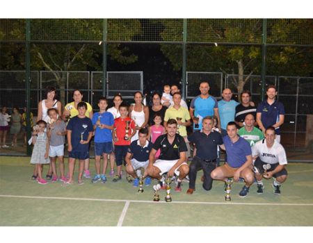 �xito de participaci�n en los torneos de feria de Almagro en tenis y p�del