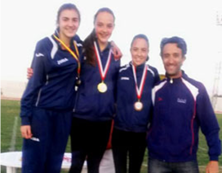 Termina el Campeonato Provincial con 34 medallas para el Club Atletismo Calatrava