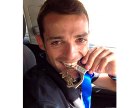 Jes�s Calle, Campe�n de Espa�a de Duatl�n Corto