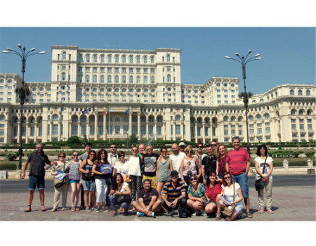 Los senderistas almagre�os visitan Rumania