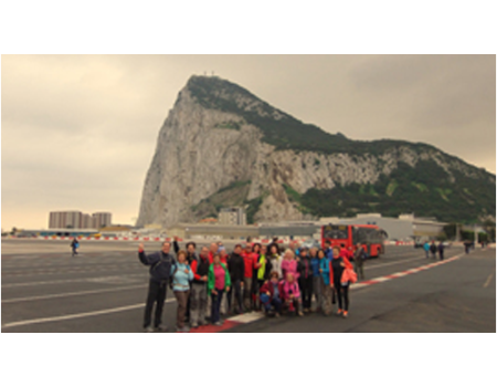 Gibraltar pone el cierre al senderismo oto�al almagre�o