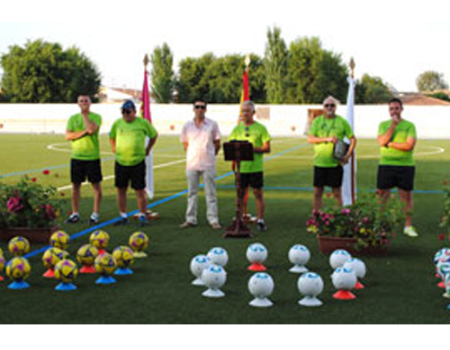 Arranc� el VI Campus de F�tbol 𠇌iudad de Almagro”