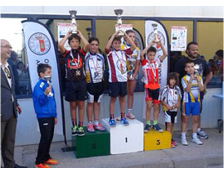 Cuatro campeones regionales y dos subcampeones para el Club Ciclista Almagre�o