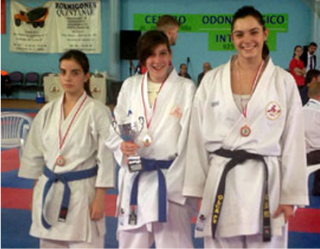 La Escuela de K�rate cosecha cinco medallas en el Regional