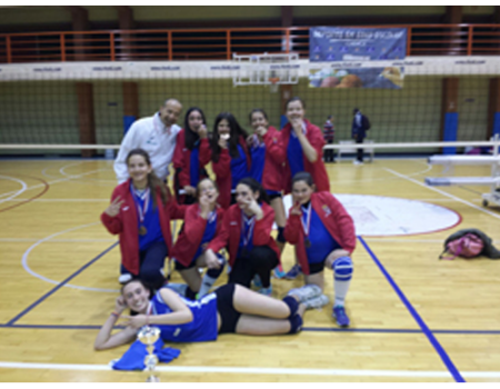 Bronce regional para el voleibol infantil