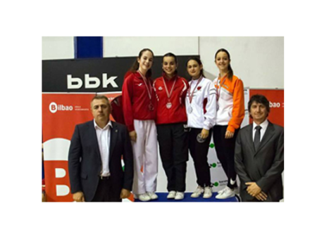 Patricia Maldonado, plata en el estreno de la Liga Nacional de Karate