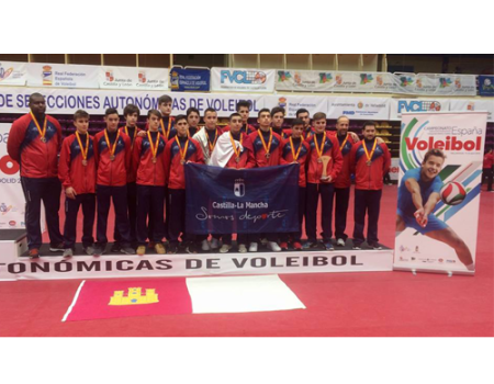 Bronce para la selecci�n cadete masculina de Castilla-La Mancha en Valladolid