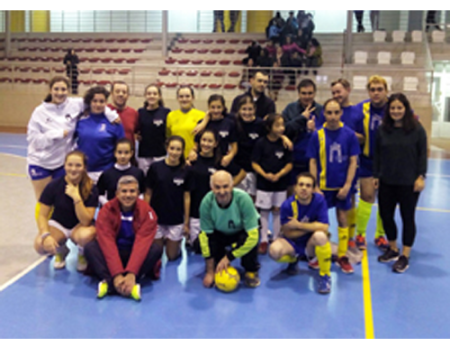 Bonita jornada deportiva en Almagro con los j�venes de AFAD