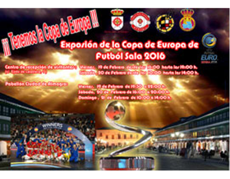 Ya hay horarios y sitios confirmados para ver la Copa de Europa de F�tbol Sala en Almagro