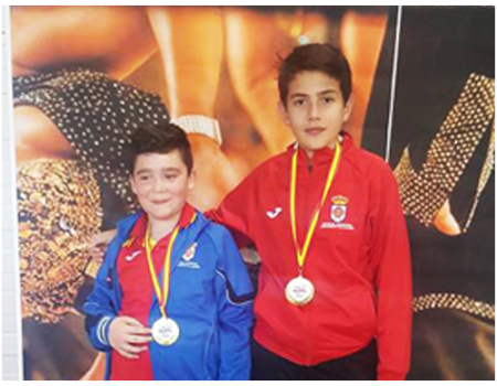 Oro en la Liga Nacional para los karatecas Jos� Manuel Ruiz y Juli�n San Jos�