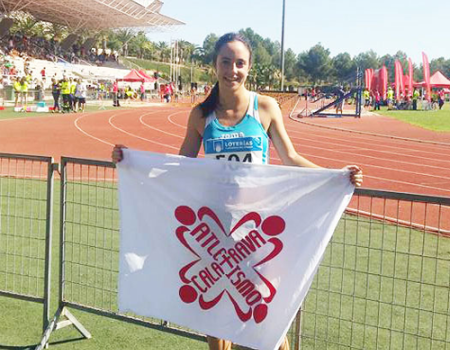 Mar�a Moya se queda a 6 segundos del bronce nacional