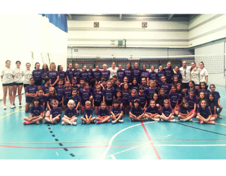 Sube un a�o m�s la participaci�n en el Campus de Voleibol