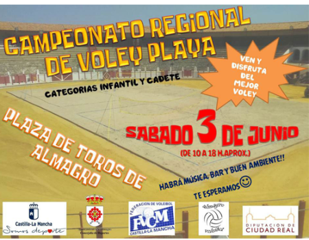 Voley Playa en la Plaza de Toros de Almagro