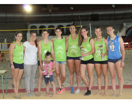 Gran acogida del Torneo de Voley Playa en la Plaza de Toros