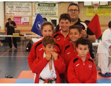 Buen cierre de temporada para la Escuela Municipal de Karate