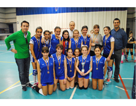 Bronce provincial para el equipo infantil de voleibol almagre�o