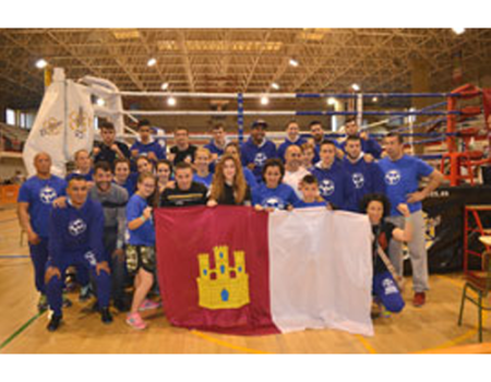 Cinco medallistas del Boran Almagro en el Nacional de Kick Boxing
