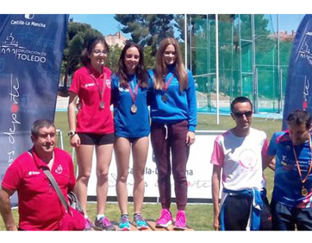 Sobresaliente actuaci�n de los atletas almagre�os en Toledo