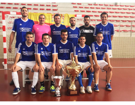 Torytrans vuelve a ser campe�n de la Liga Local de F�tbol Sala