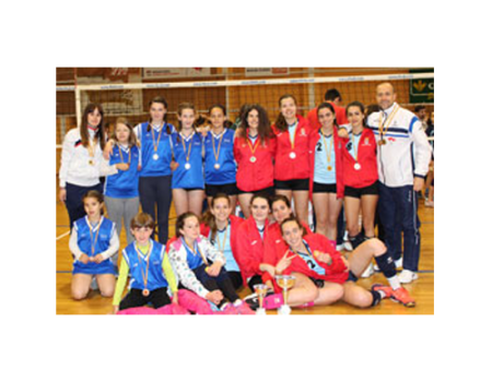 Otros dos t�tulos para la Escuela Municipal de Voleibol