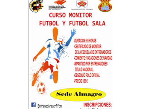 Curso de monitor de f�tbol y f�tbol sala en Almagro