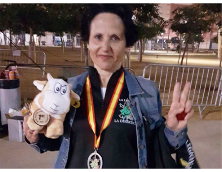 La almagre�a Nieves Romero se impone en su categor�a en La Des�rtica de Almer�a