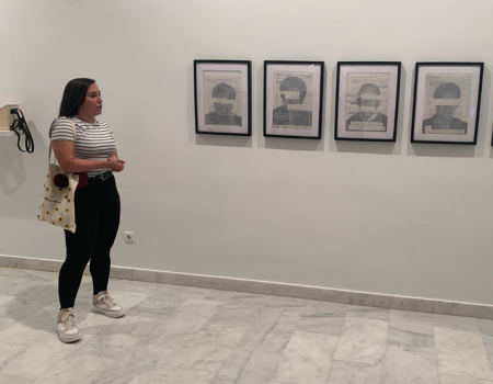 La almagre�a M� Nieves Arenas Cuadra participa en la Muestra de Mujeres en el Arte 