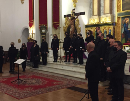 El coro de c�mara Vox Regis realiza el concierto ‘M�sica y pasi�n’ en la Iglesia de San Bartolom� de Almagro