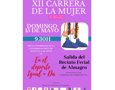 Carrera de la Mujer. 15 de mayo de 2022 en Almagro.