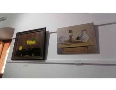 La pintura del almagre�o Jos� Manuel Calle se expone en la casa palacio Juan Jedler durante este mes