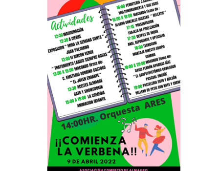 La asociaci�n de Comercio de Almagro invita a la fiesta “Por fin, una verbena” en el silo este s�bado