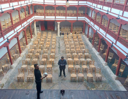 La Universidad Polit�cnica de Valencia realiza un estudio ac�stico  del Corral de Comedias