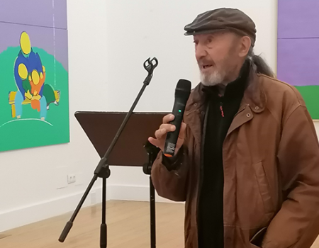 El artista Carlos Gonzalo expone en Almagro