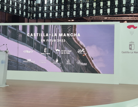 Almagro presenta su patrimonio con im�genes tomadas por dron en FItur, antesala de la celebraci�n del 50 aniversario de la declaraci�n de conjunto hist�rico-art�stico 