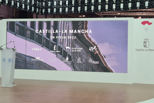 Almagro presenta su patrimonio con im�genes tomadas por dron en FItur, antesala de la celebraci�n del 50 aniversario de la declaraci�n de conjunto hist�rico-art�stico