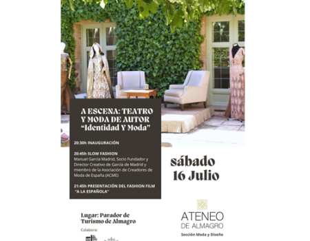 El Ateneo invita al coloquio Identidad y Moda con el director creativo Manuel Garc�a Madrid