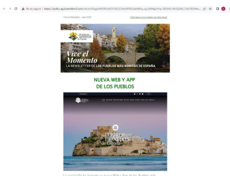 Los Pueblos M�s Bonitos de Espa�a presentan nueva web y app