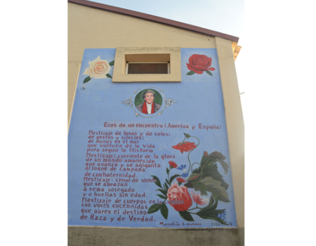 Los versos de Manolita Espinosa ilustran el Silo