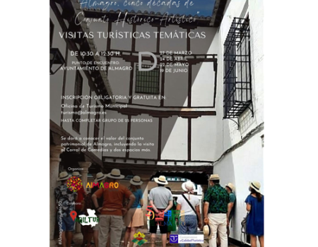 Este domingo arrancan las visitas tur�sticas tem�ticas con motivo del 50 aniversario de Almagro como Conjunto Hist�rico-Art�stico