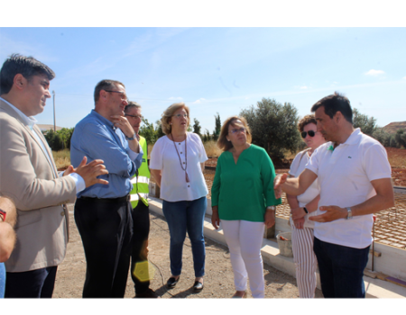 Las mejoras en el abastecimiento de agua en el Campo de Calatrava entran en servicio en unas semanas