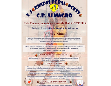 X Jornadas de Baloncesto 